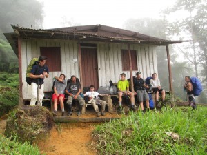 The "WISE guys" trek through the rainforest and explore remote villages