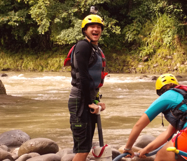 Rafting has been the favorite phase for Billy W. 