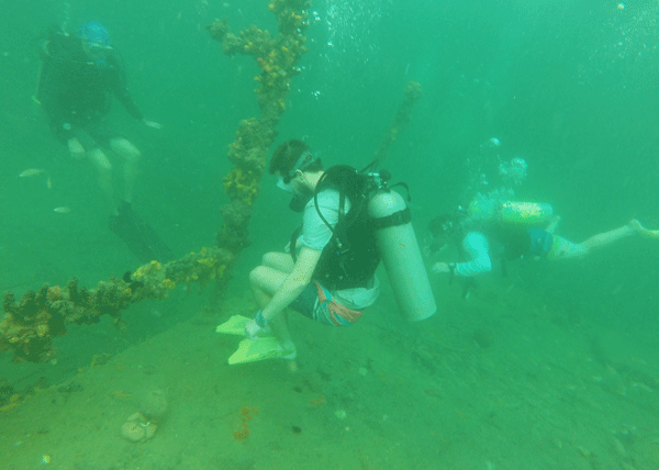 Scuba diving in Panama was a favorite for many in the group. 