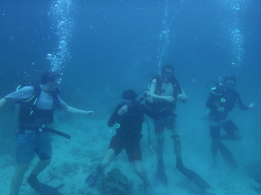 group scuba experience