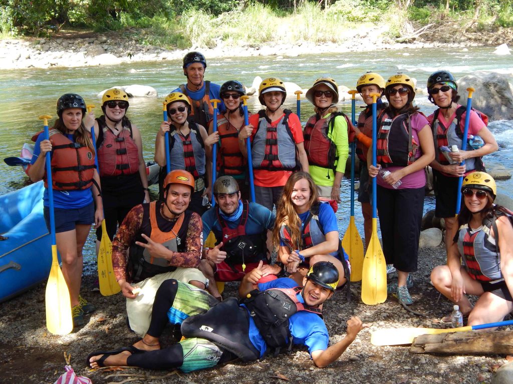 rafting with pink pangea