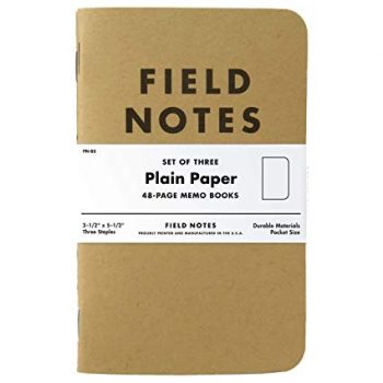Field notes personal journal