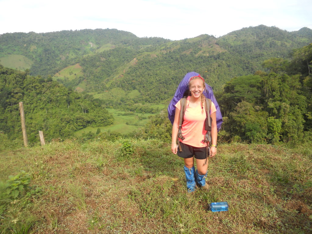 Outdoors, hiking, student outward bound costa rica